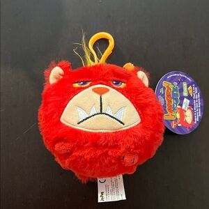 💲 5 for $20 Red Plush Monster Backpack Charm